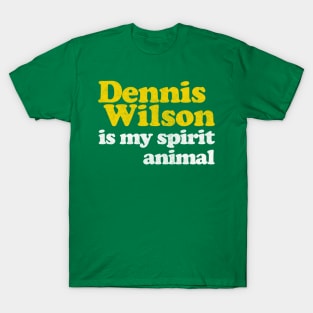 Dennis Wilson Is My Spirit Animal / Retro Faded Style T-Shirt